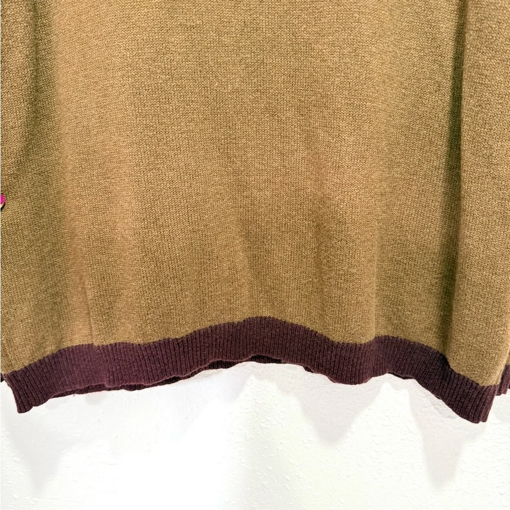 Banana Republic Wool‎ blend Two-Tone Crewneck Sweater XXL